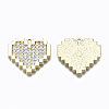 Alloy Crystal Rhinestone Pendants PALLOY-T067-181LG-RS-2