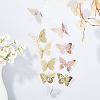 8 Sets 8 Styles Paper Wall Stickers DIY-CA0002-33-5