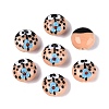 Handmade Bumpy Lampwork Beads LAMP-Q039-15C-1