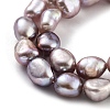 Natural Cultured Freshwater Pearl Beads Strands PEAR-P062-26H-4