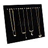 Velvet Necklace Displays NDIS-WH0010-02B-1