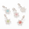 Alloy European Dangle Charms X-MPDL-S054-M-1