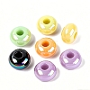 Halloween Theme Opaque Acrylic European Beads OACR-E033-19M2-1