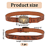 PU Leather Chain Belts AJEW-WH0010-36-2