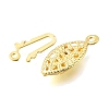 Brass Box Clasps KK-C258-15G-2