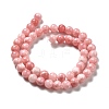 Natural Green Jade Beads Strands G-G757-04-6mm-3