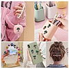 14Pcs 7 Styles Opaque Resin Decoden Cabochons RESI-YW0001-87-6