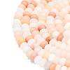 Natural Pink Aventurine Beads Strands G-P575-A02-8x5mm-02-3