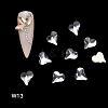 Flat Back Glass Rhinestone Cabochons MRMJ-Q072-43A-2