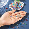 220Pcs 11 Colors Electroplate Glass Beads Strands EGLA-TA0013-52-6