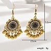 Bohemia Style Holiday Zinc Alloy Tassel Dangle Earrings for Women ZB0217-2-1