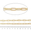 Rack Plating Brass Cable Chains CHC-A010-07G-2