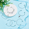 12Pcs 304 Stainless Steel European Style Torque Bangles Making FIND-UN0007-46-4