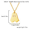 Halloween 304 Stainless Steel Laser Cut Pendant Necklaces FS-WG247A7-03-1