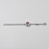 Adjustable 316L Surgical Stainless Steel Watch Band Bracelets BJEW-WH0040-04P-02-1