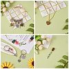 200Pcs 2 Style Tibetan Style Alloy Pendants FIND-SZ0002-33AS-5