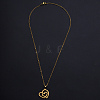 201 Stainless Steel Pendants Necklaces NJEW-S105-JN689-45-2-2