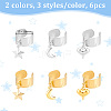 304 Stainless Steel Open Cuff Rings RJEW-UN00019-3