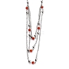 304 Stainless Steel 3 Layer Necklaces NJEW-H210-I-P-3