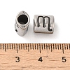 Oval with Constellation 304 Stainless Steel Beads STAS-E215-05AS-10-3