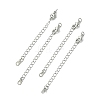 SHEGRACE Brass Curb Chain Extender XGR0149P-164P-1