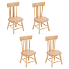 Mini Wood Chairs AJEW-WH0041-76B-1