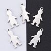 Tarnish Resistant 304 Stainless Steel Pendants LS-STAS-I140-12S-1