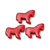 Synthetic Turquoise Dyed Horse Beads G-B015-04-1