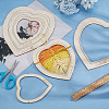 1 Set Wood Tassel Fringe Trimming Tool AJEW-HY0001-75A-5