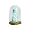 Raw Electroplate Natural Amazonite Species Bell Jar Cloches PW-WG54414-05-1