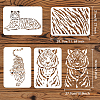 PET Hollow out Drawing Painting Stencils Sets for Kids Teen Boys Girls DIY-WH0172-703-2
