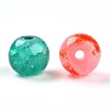 Baking Paint Imiation Jade Glass Beads X1-DGLA-S115-6mm-MY-3