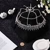 Alloy Rhinestone Mesh Headbands OHAR-WH20007-05P-01-7