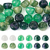 30Pcs 3 Colors Resin UV Reactive Beads RESI-TA0005-67B-1