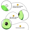 15Pcs 3 Styles Opaque Resin Fruit Pendants RESI-YW0001-72-3
