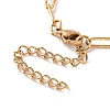 PVD Vacuum Plating 304 Stainless Steel Paperclip Chain Bracelet for Men Women BJEW-E031-10G-3