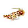 Butterfly Fairy Enamel Pin with Crystal Rhinestone JEWB-P016-02LG-01-4