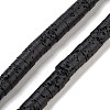 Natural Lava Rock Dyed Beads Strands G-K375-G07-01-1