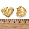 304 Stainless Steel Stud Earrings EJEW-L296-013G-03-5