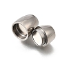 304 Stainless Steel Magnetic Clasps STAS-H263-05P-2
