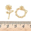 Brass Toggle Clasps KK-F194-03A-G-4