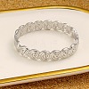 Spiral 304 Stainless Steel Bangles for Women BJEW-Q045-03P-1