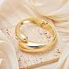Brass Teardrop Open Cuff Rings & Open Cuff Bangles Jewelry Sets for Women SJEW-SZ0001-016G-4
