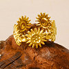 304 Stainless Steel Adjustable Cuff Open Rings LY0879-2-3