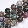 Natural Indian Agate Beads Strands G-T131-77B-1