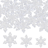 60Pcs 3 Styles Christmas Transparent Acrylic Connector Charms OACR-SC0001-56-1