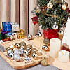 2 Sets 2 Colors Plastic Ball Hanging Pendant Decorations DIY-GA0005-40A-5