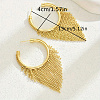 Elegant Tassel Hoop Earrings XR0321-3