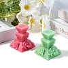 Flower pedestal Shape Flower Silicone Molds PW-WG72A00-01-4