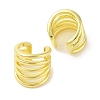 Brass Cuff Earrings for Women EJEW-I305-04G-2